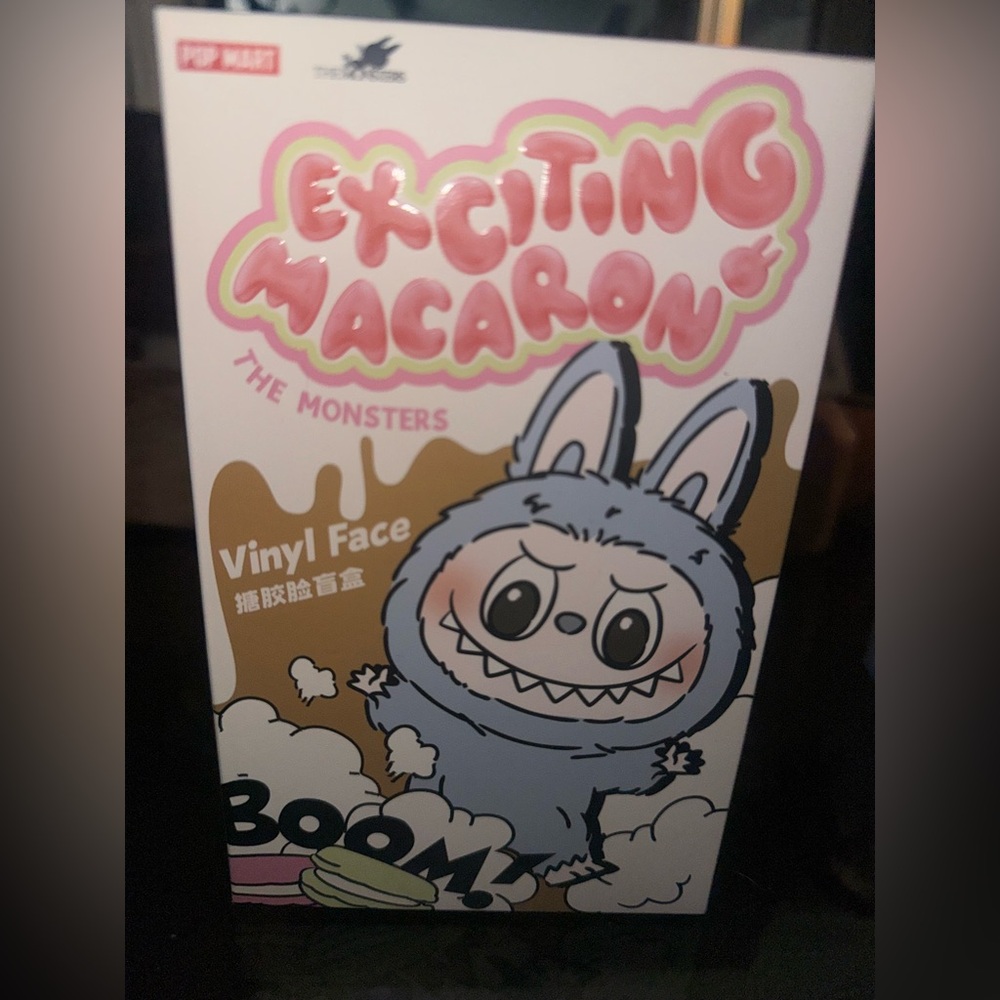 LABUBU Exciting Macaron Vinyl Monster Toy 
SOYMILK